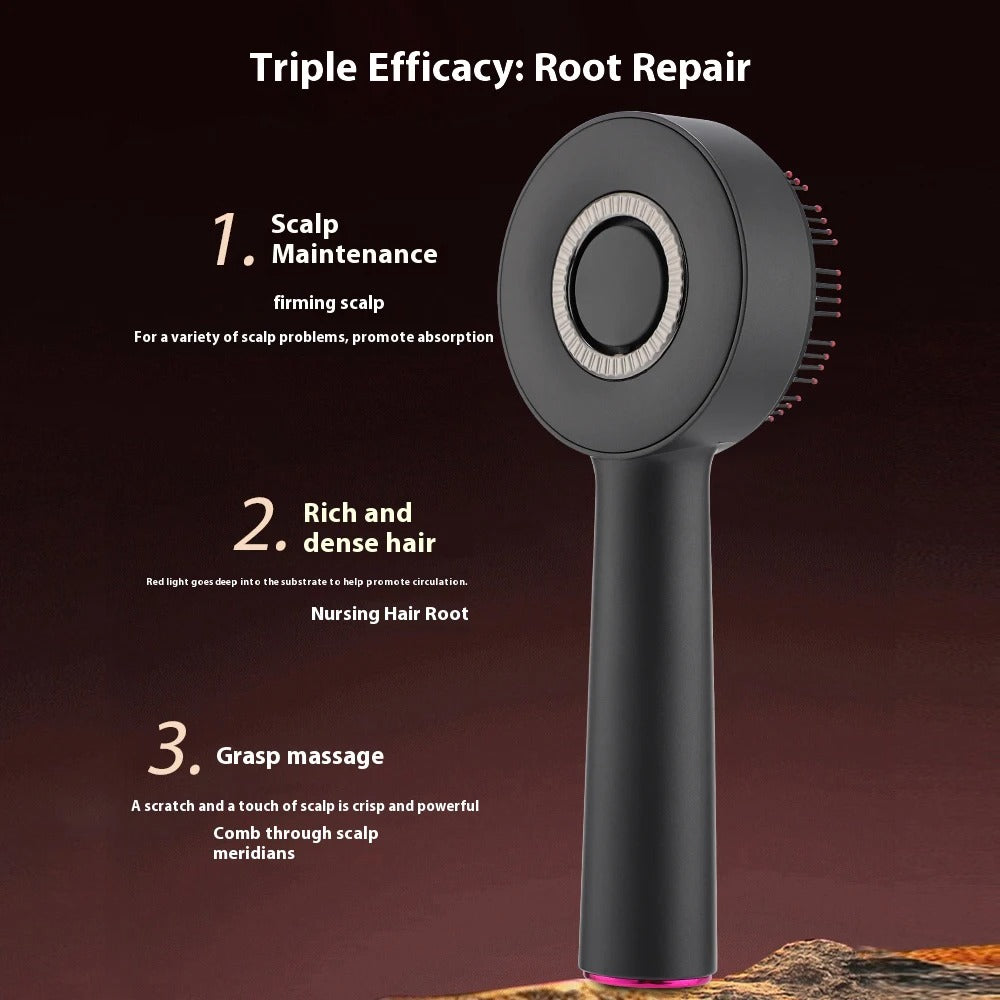 Electric EMS Red Light Therapy Massage Comb